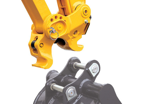 Nowy HT Excavator Manual/Hydraulic Quick Hitch 45mm-55mm Pins For Mini Excavators ISO9001 CE Certified.