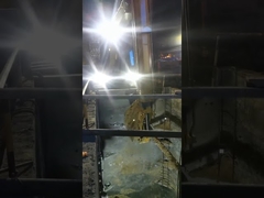 Ramię teleskopowe koparki z materiałem HD785, lżejsze i mocniejsze