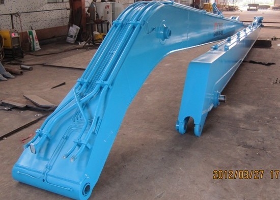 Custom OEM Kolorowy Ekskawator Długoterminowy Boom Do Usuwania / Kopania 10-30 metrów Dla Ekskawatora 10-100T