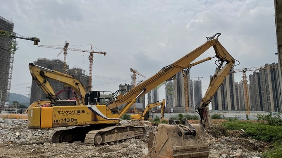 30tonowa koparka wysokiego zasięgu do demolacji budynków z kontrolą jakości i Q355/Q690/HG785/WELDOX/STRENX