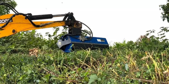 220-650KG Ekskawator kosiarka z regulowanym cięciem i certyfikatem ISO9001