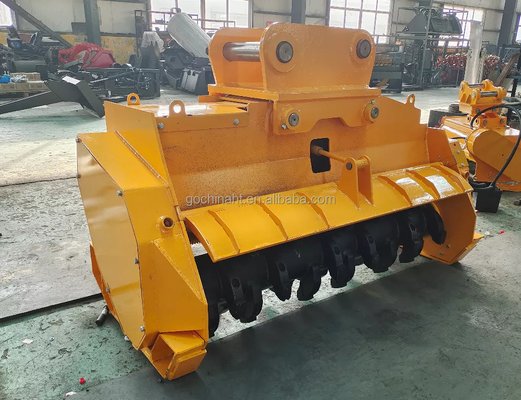 Nowy pomarańczowy/czarny Q355B Mechaniczny Mechanical_Grapple_Claw z zmiennymi szerokościami cięcia