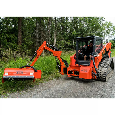 Nowy pomarańczowy/czarny Q355B Mechaniczny Mechanical_Grapple_Claw z zmiennymi szerokościami cięcia