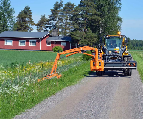Ekskawator kosiarka 6Ton Ekskawator rolnictwo Przycisk dostosować z i Q355/NM400/HARDOX450
