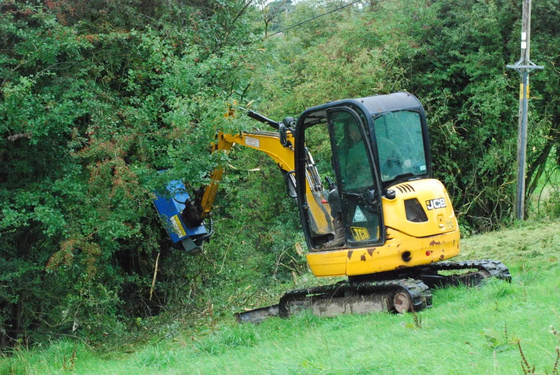 Q355B Mechaniczne źródło zasilania Ekskawator kosiarka do cięcia precyzyjnego Certyfikat CE