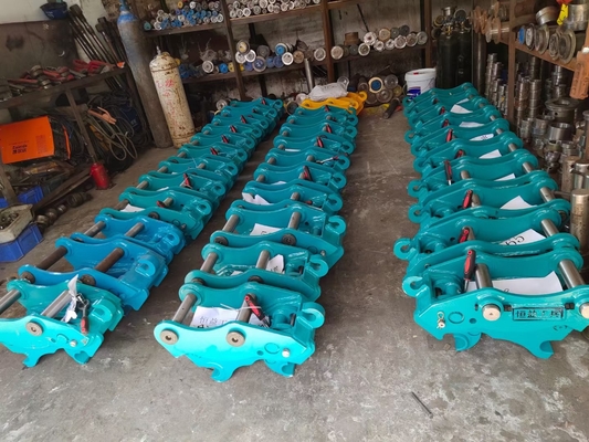 Ekskawator Hydraulic Quick Hitch Wysokiej Wydajności Przymocowanie Digger Quick Hitch dla 5Ton Mini Ekskawator Z Wysokim Standardem Kontroli QC