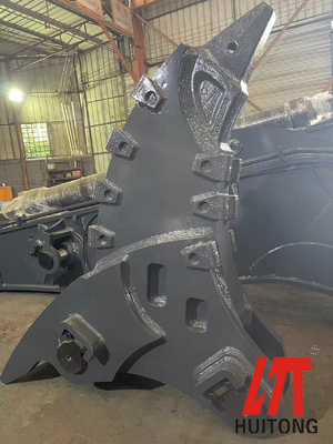 Niestandardowy Q355B/Q690 Excavator Rock Boom For Digging Breaking Moving Hard Rock Blocks ISO 9001