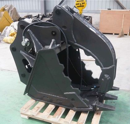 Koparka Łyżka kciukowa Q355 NM400 Koparka 20 ton PC200 EX200 do transportu odpadów budowlanych z kamienia kłodowego