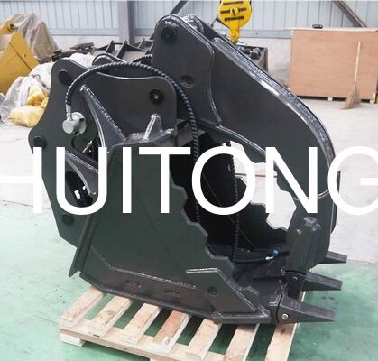 Ekskawator Wiadro kciuka Q355 NM400 12 ton Ekskawator CAT12 PC120 do obróbki odpadów z kamienia kamiennego