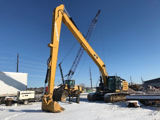 Wysięgnik i ramię Huitong Long Reach do koparki 6-8 ton, stal o dużej wytrzymałości do pogłębiania/rozbiórki