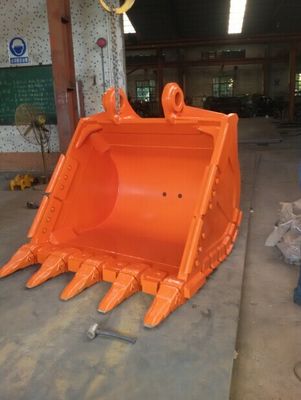 Huitong Rock Bucket dla 10-tonowych koparek, kopalni/kwarry/podwójnej warstwy pancerza z wymienną zębami chisel, dostępny OEM