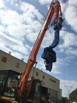 Huitong Hydraulic Piling Attachment Boom & Arm dla koparek o masie 40-48 ton, kompatybilne z CAT/Komatsu