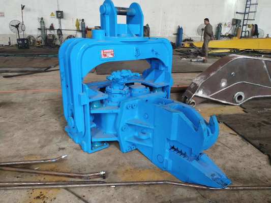 HT250 Trwały hydrauliczny młot do wbijania pali Pasuje do koparki 20-24T PC200 SH220 do projektów palowania w miastach i na obszarach wiejskich
