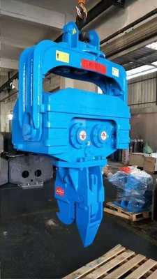 HT250 Trwały hydrauliczny młot do wbijania pali Pasuje do koparki 20-24T PC200 SH220 do projektów palowania w miastach i na obszarach wiejskich