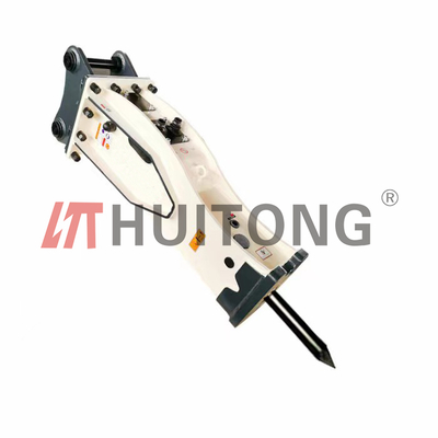 Młot hydrauliczny typu skrzyniowego Huitong Silence/Box 650 KG do koparek 7-14 ton, dostępny OEM, certyfikat CE