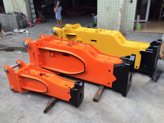 Młot hydrauliczny typu skrzyniowego Huitong Silence/Box 480KG do koparek 6-9 ton, dostępny OEM, certyfikat CE