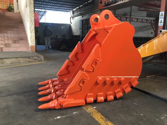 Huitong Excavator Rock Bucket z odwracalnymi końcówkami, 25 T Mining Bucket for Quarry/Demolition, OEM Available