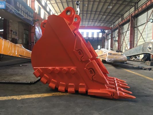 Huitong Excavator Rock Bucket z odwracalnymi końcówkami, 25 T Mining Bucket for Quarry/Demolition, OEM Available