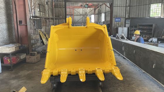 Huitong Excavator Rock Bucket z odwracalnymi końcówkami, 30 T Mining Bucket for Quarry/Demolition, OEM Available