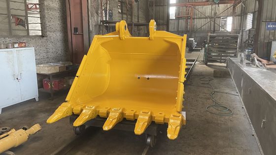 Huitong Excavator Rock Bucket z odwracalnymi końcówkami, 30 T Mining Bucket for Quarry/Demolition, OEM Available