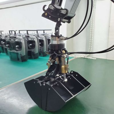 Customize Excavator Hydraulic Clamshell Bucket 1m³ 17-20T Excavator PC200 SK200 for Dredging River Cleaning Earthmoving Work