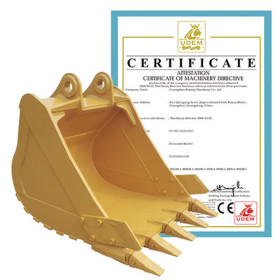 Standardowa łyżka do koparki 20-30 ton, 1,2 m3, stal Q355B