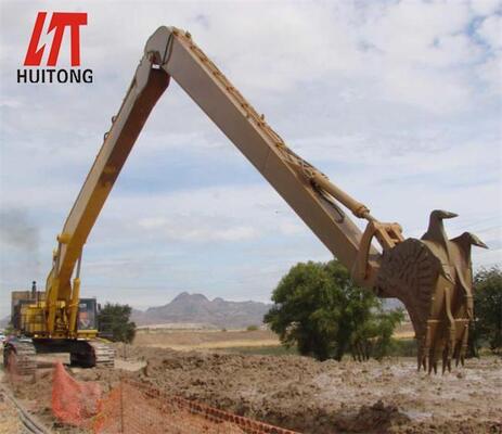 Huitong Machinery Customized 20-25t Excavator Long Reach Boom Arm Durable Core Bearing Manufactured Excavator Specialist