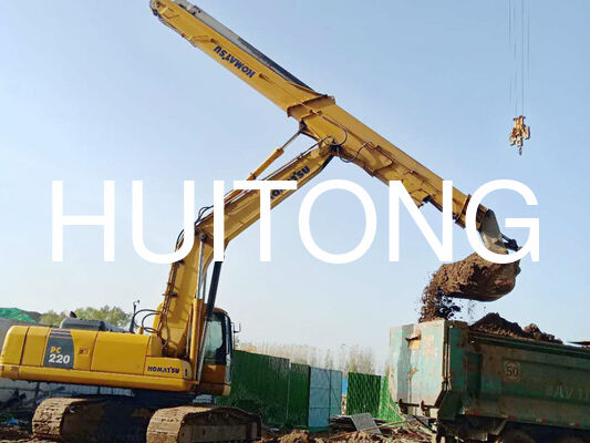 EXKAWATOR Trójstopniowy teleskopiczny łup do PC350/CAT335 20m do demolacji budynków wieżowców/operacji demontażu pionowego