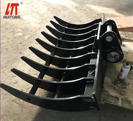 Customized Excavator Rake for 30 Ton Excavator SY300 XE305 CLG930 ZX300 EC330 DX300 for Vegetation Cleaning Earthmoving Projects