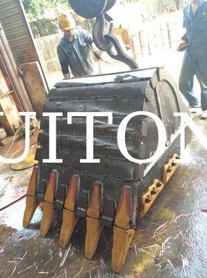 MINING Heavy Duty Rock Bucket dla PC500/CAT350 2,4 cbm do wykopalisk w skale twardej/przetwarzania skały wybuchowej/pracy demolicji