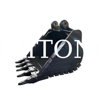 MINING Heavy Duty Rock Bucket dla PC600/CAT360 3,0cbm do wykopalisk w skale twardej/przetwarzania skały wybuchowej/pracy demolicji
