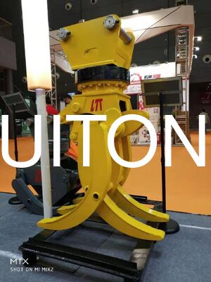 Niestandardowy uchwyt hydrauliczny 25-35 Ton Excavator PC360 CAT336GC DX380 SY365H XE370D Chwyt drzewny Q355B do ładowania drewna leśnego złomu metalu Obsługa odpadów budowlanych