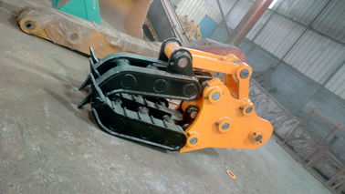 Q355 5tonowy ręczny uchwyt do klatki drzewnej dla koparki typu Log Grapple Produktych uchwytów drzewnych wysokiej wydajności dla Q355B/NM400/HARDOX450