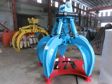 HUITONG Excavator Attachment Hydraulic Orange Peel Grapple 5-60 Ton Hydraulic Scrap Grab na sprzedaż