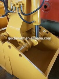Zastosowana pojemność hydrauliczna obrotowa 55Ton Excavator Attachment z kontrolą QC i materiałem Q355B/NM400/HARDOX450