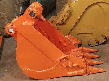 Wiadro do maszyn budowlanych w kolorze pomarańczowym do kopania Kopanie Recykling