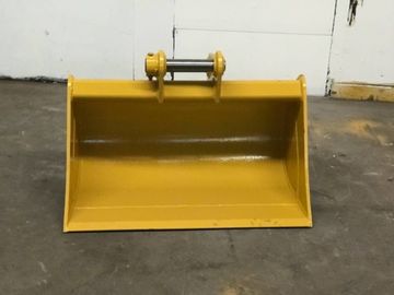 Łyżka do kopania z koparką w kolorze żółtym do transportu dużych ilości lekkich materiałów