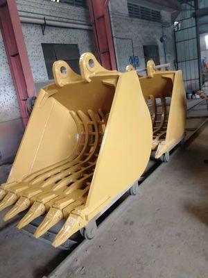 Wykopalnia Garbing Sieving Bucket Heavy Duty Hardox450 Żółty / Czarny 0,2-2,8 m3