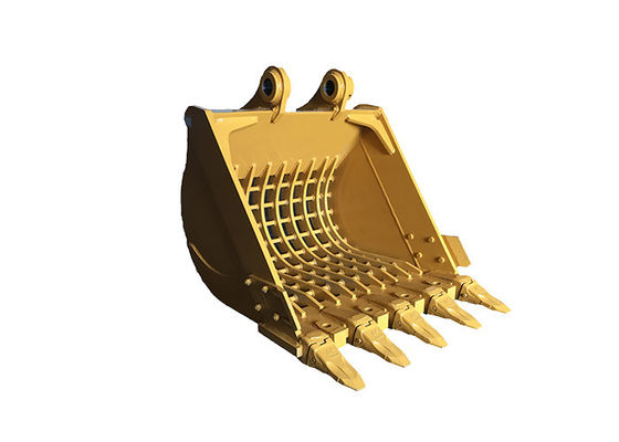 Wykopalnia Garbing Sieving Bucket Heavy Duty Hardox450 Żółty / Czarny 0,2-2,8 m3