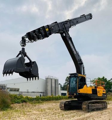HUITONG Wysokiej jakości 10T 20Ton Excavator Hydraulic Clamshell Grab Bucket Shell Bucket dla PC200 Excavator