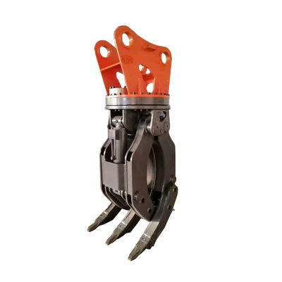 Ekskawator Leśnictwo Przymocowanie 30Ton Ekskawator Manual Typ Farm Machine Log Grapple 2.2M Jaw Opening Hot Sale Produkt z ceną fabryczną