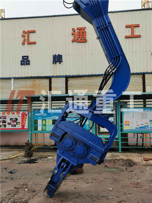 Hydrauliczne Wibratory Hammer Excavator Vibro Pile Driver Hammer dla 15-45 Ton Excavator