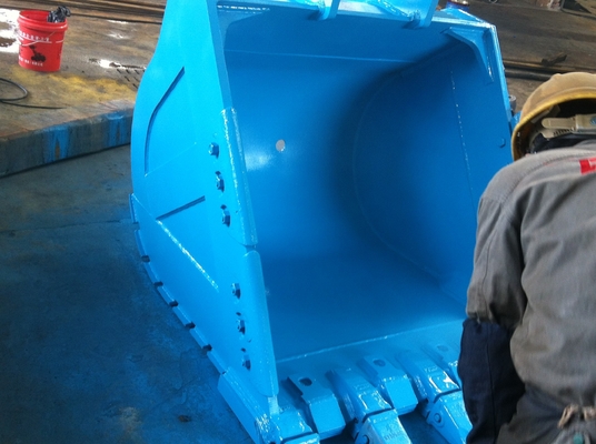 Siła Żółty/Czarny wiadro skały do koparki Q355 NM400 Hardox400 280-4300 kg