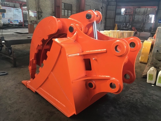 Hydrauliczne Grabbing Bucket Thumb Excavator z otwieraczem na zamówienie Hardox450