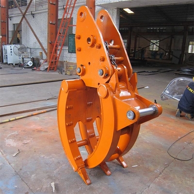 Ekskawator Leśnictwo Przymocowanie 30Ton Ekskawator Manual Typ Farm Machine Log Grapple 2.2M Jaw Opening Hot Sale Produkt z ceną fabryczną