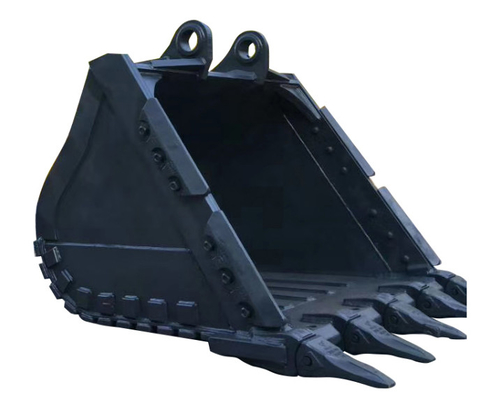 Wytrzymałość Wiadra koparki ciężkiej wydajności Pojemność 0,25-4,3cbm 10-180mm Wysokość cięcia