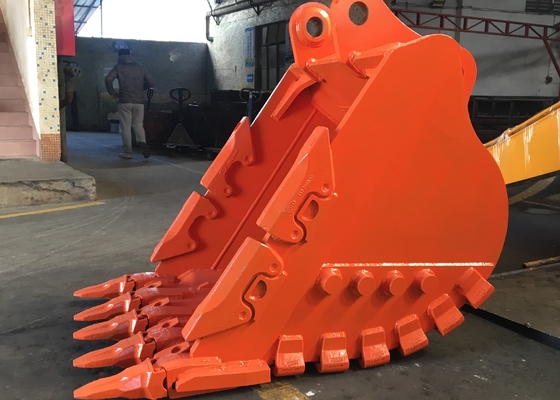 Siła Żółty/Czarny wiadro skały do koparki Q355 NM400 Hardox400 280-4300 kg