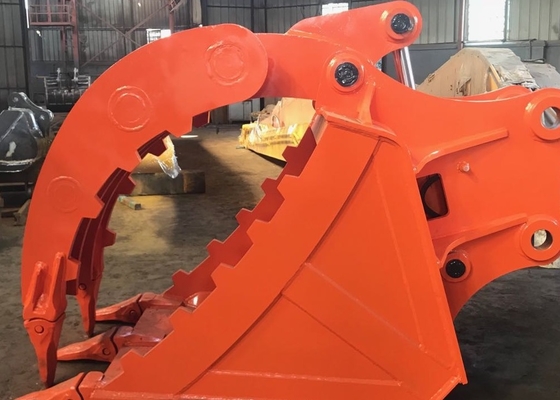 3 tony 12T Digger Mini Excavator Mechanical Hydraulic Thumb Bucket Grab Bucket