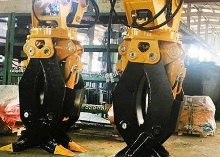 Przymocowanie do koparki hydrauliczna ręczna uchwyt kamienny uchwyt mechaniczny uchwyt do mini koparki