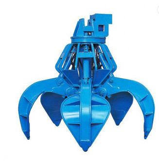 Hydraulic Orange Peel Grapple New Excavator Attachment Crane Grab Bucket for 5-40 Ton Digger